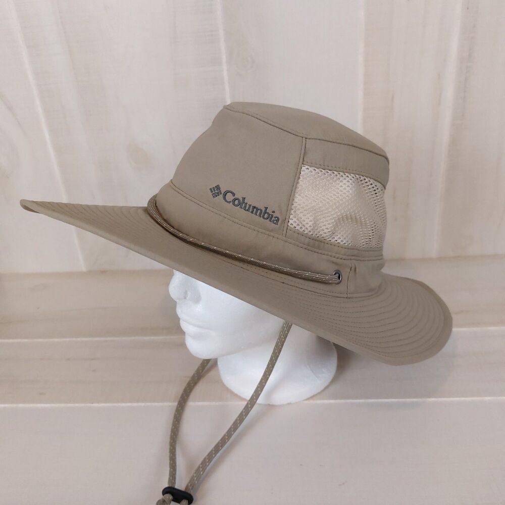Columbia Bora Bora Booney Bucket Hat Beige Size OS Outdoors Fishing Unisex
